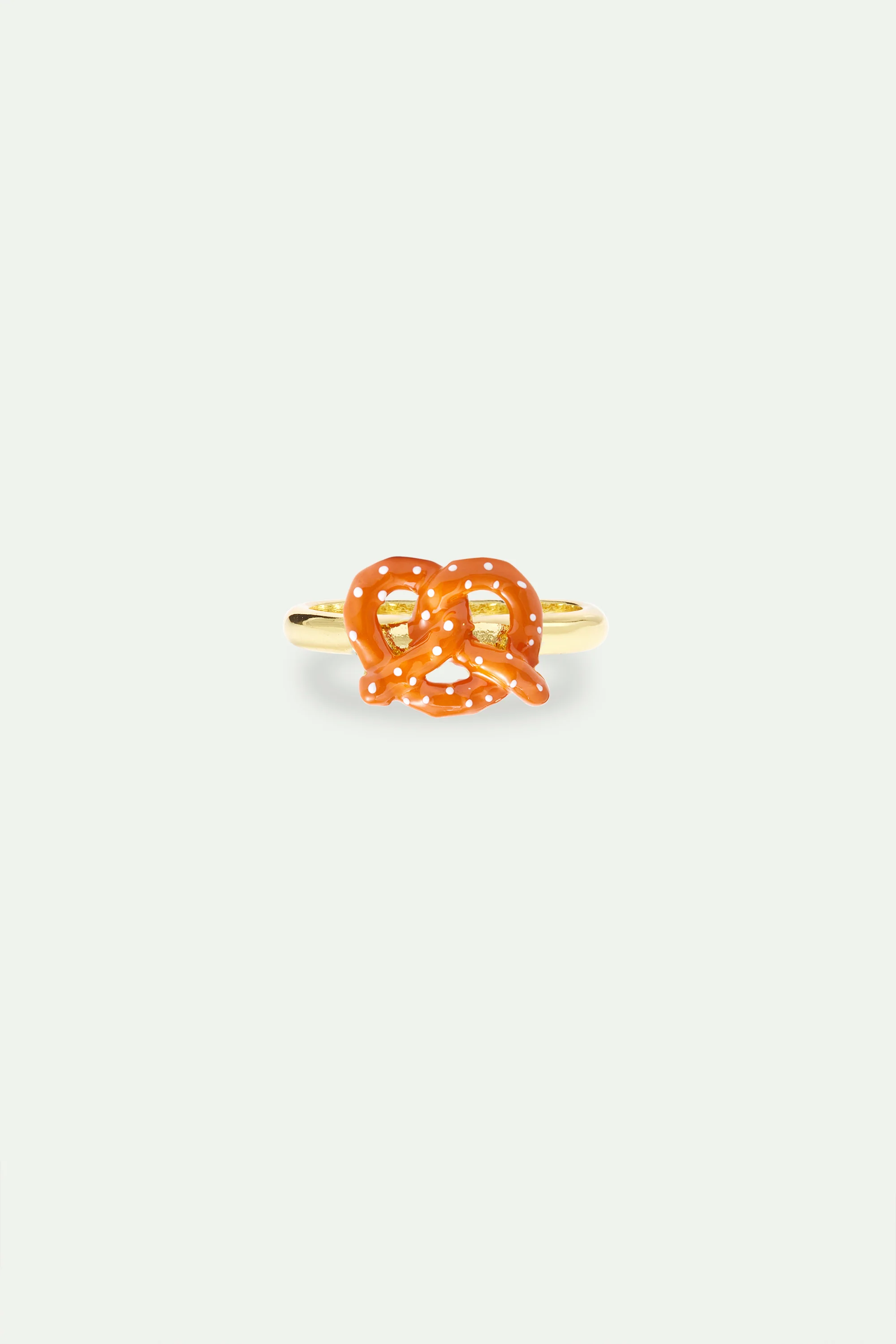 Bague ajustable bretzel - Image 2
