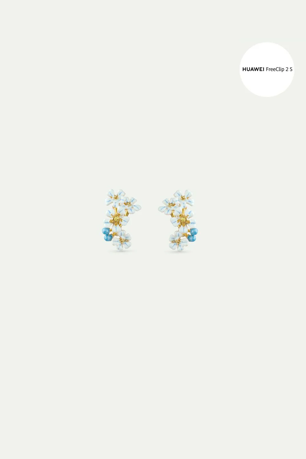 Bijoux Myosotis pour écouteurs HUAWEI FreeClip 2 S - Image 3