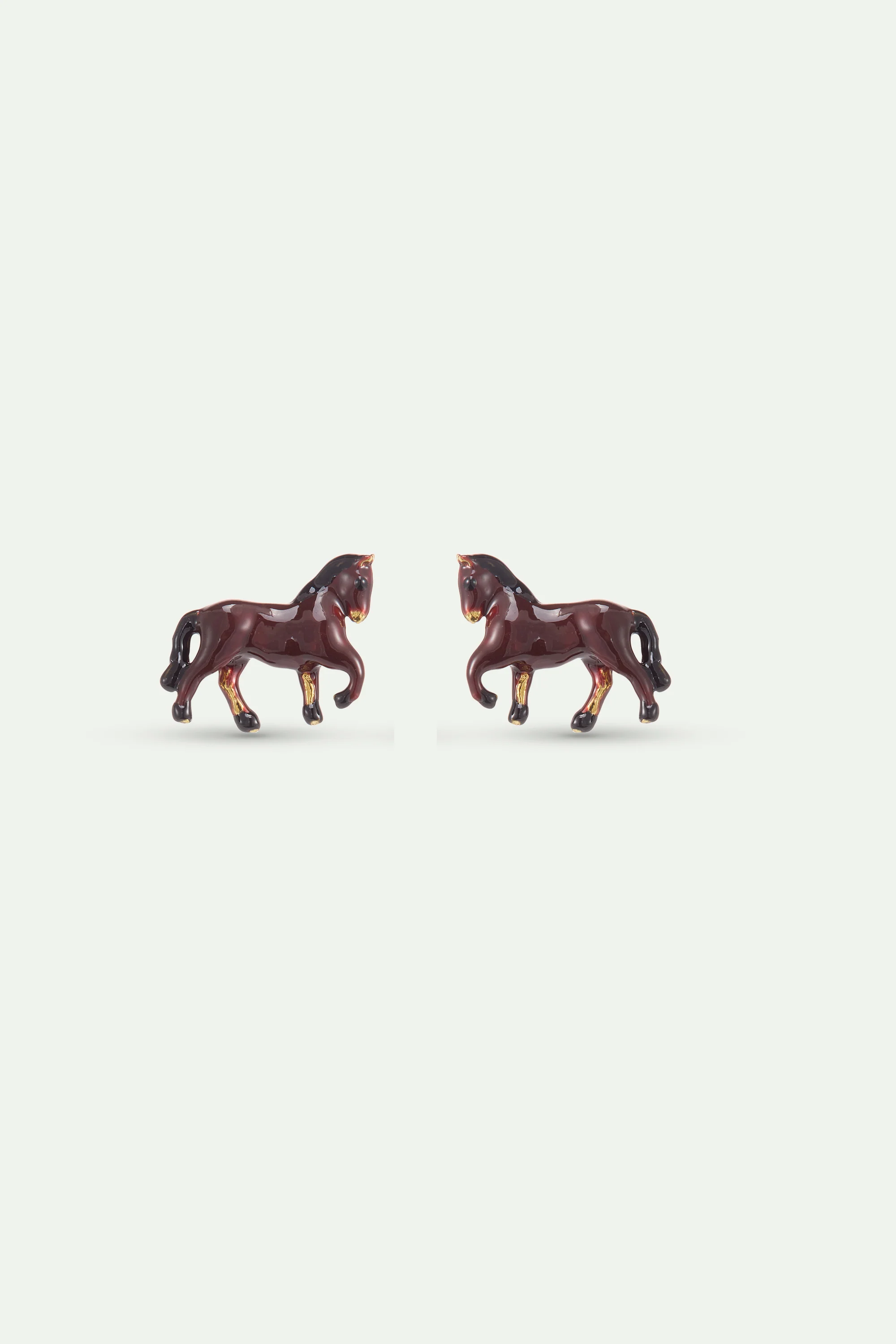 Boucles d'oreilles cheval