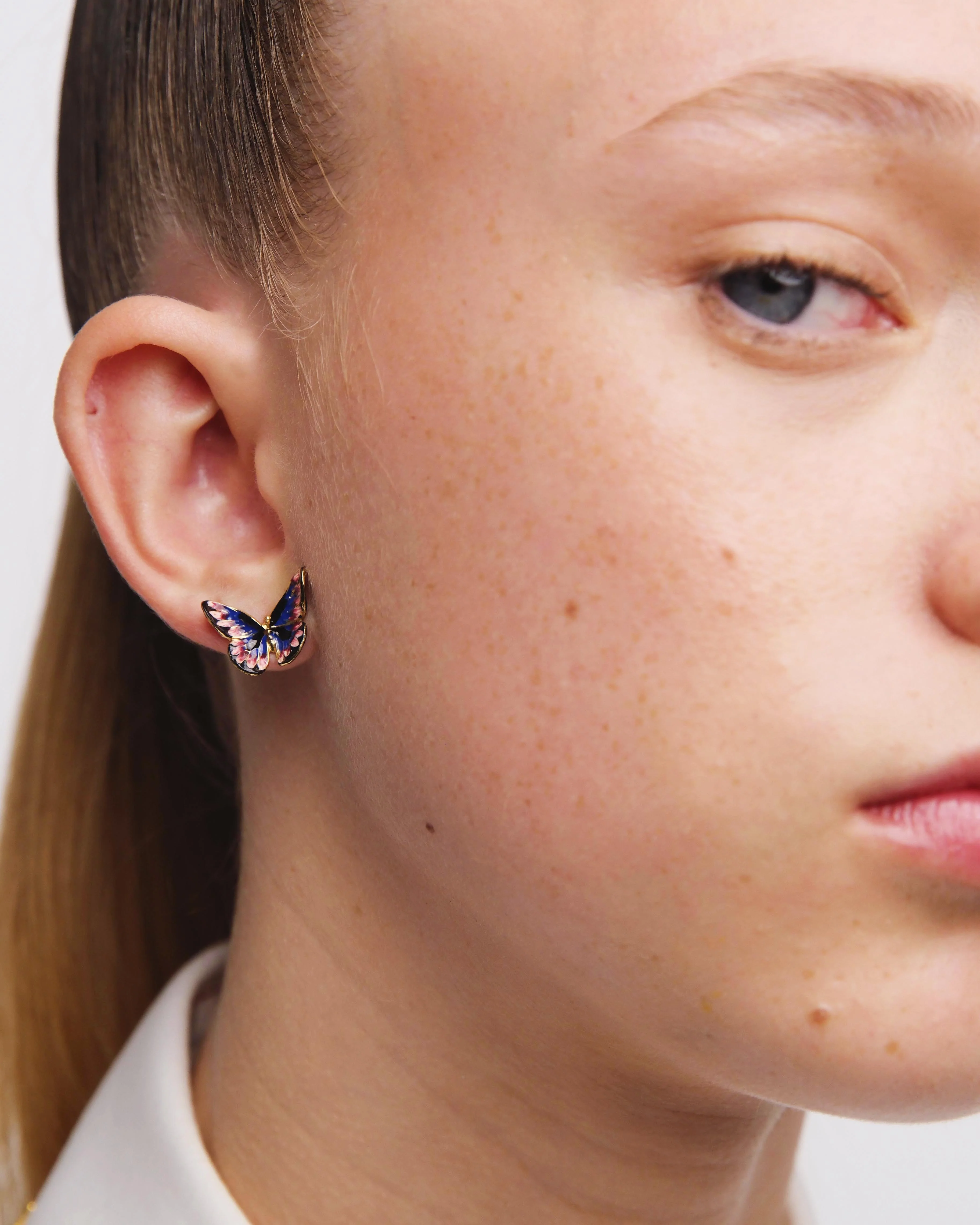Boucles d'oreilles papillon du japon - Image 2