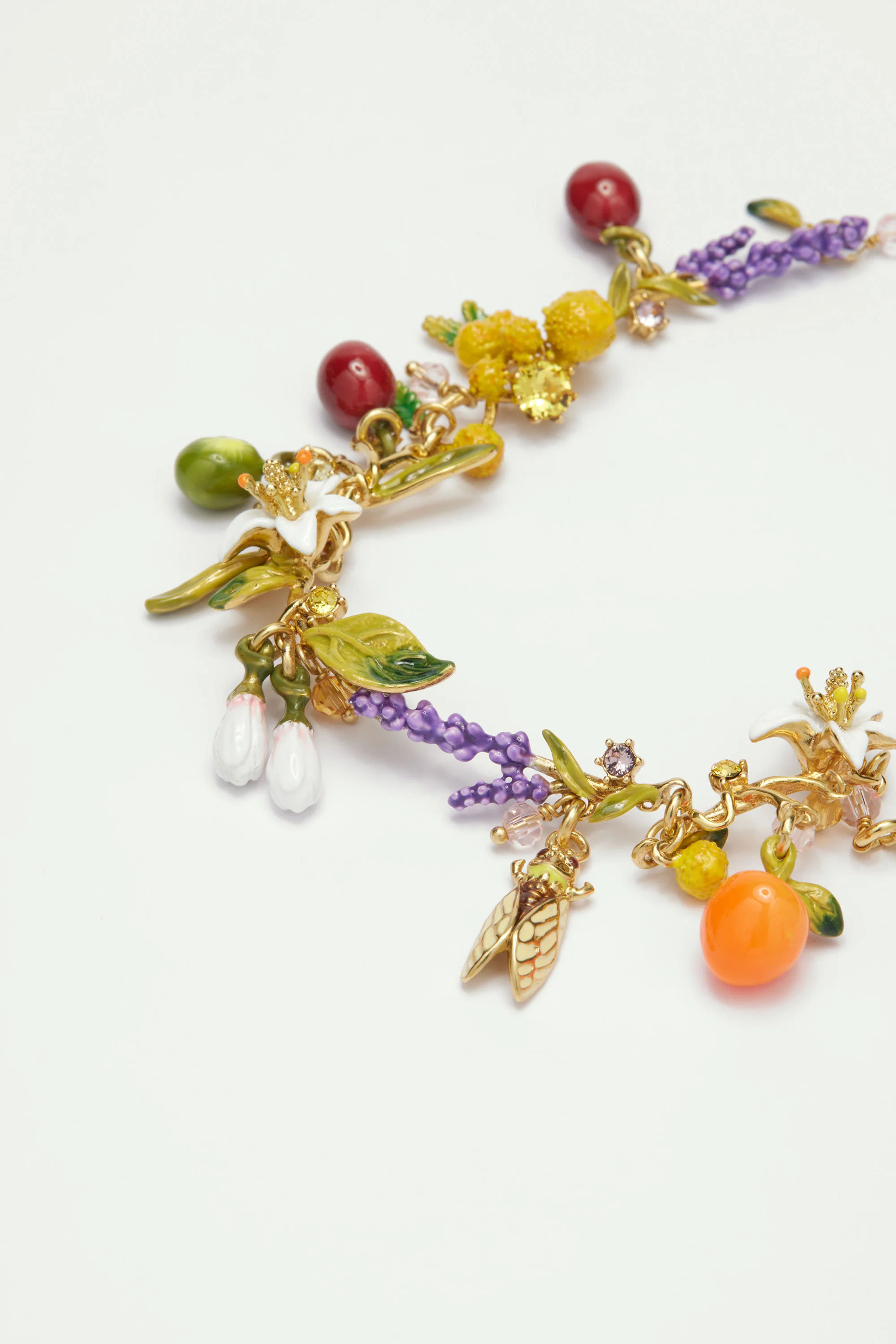 Bracelet fin bouquet du jardin de provence - Image 4