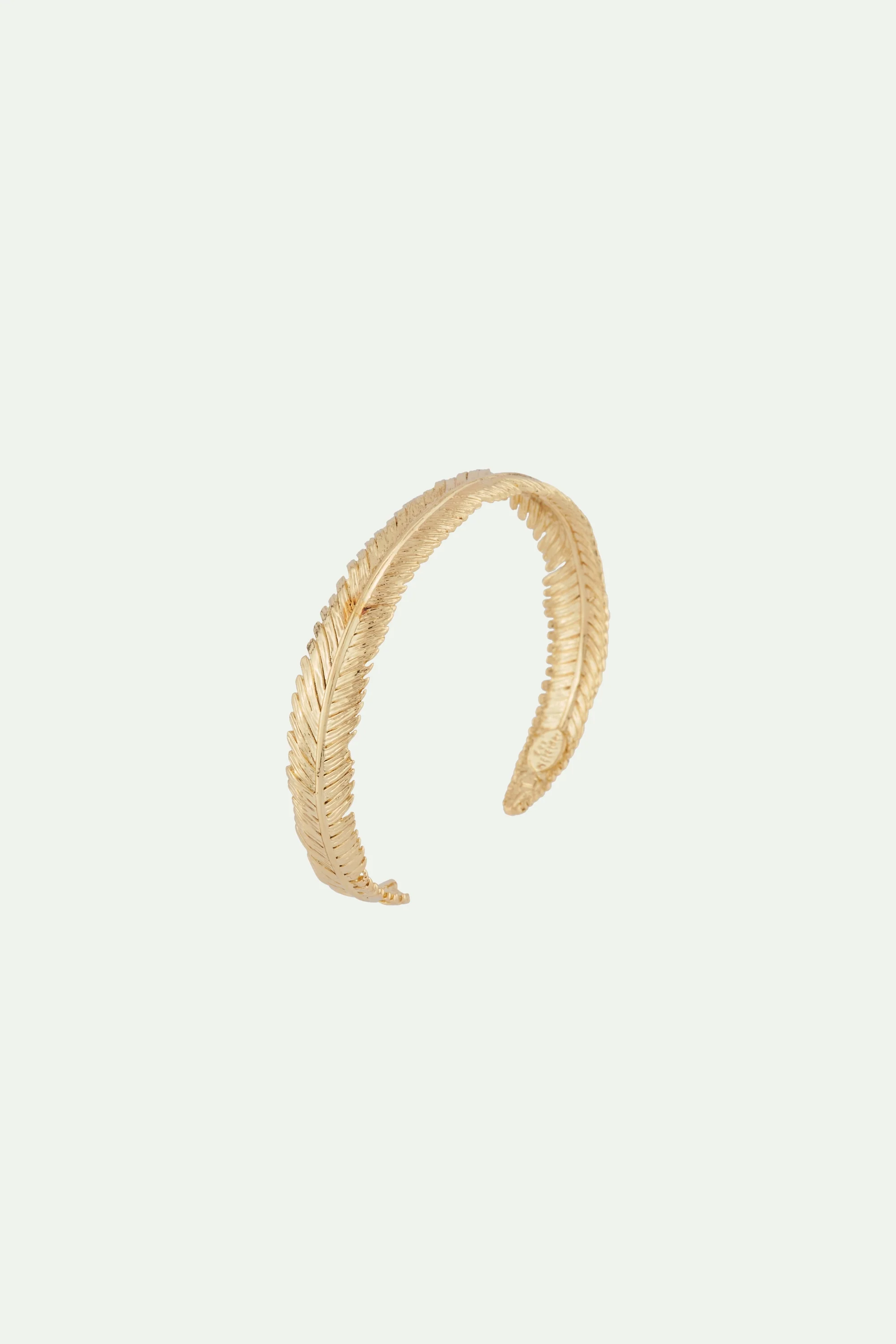 Bracelet jonc plume de goéland
