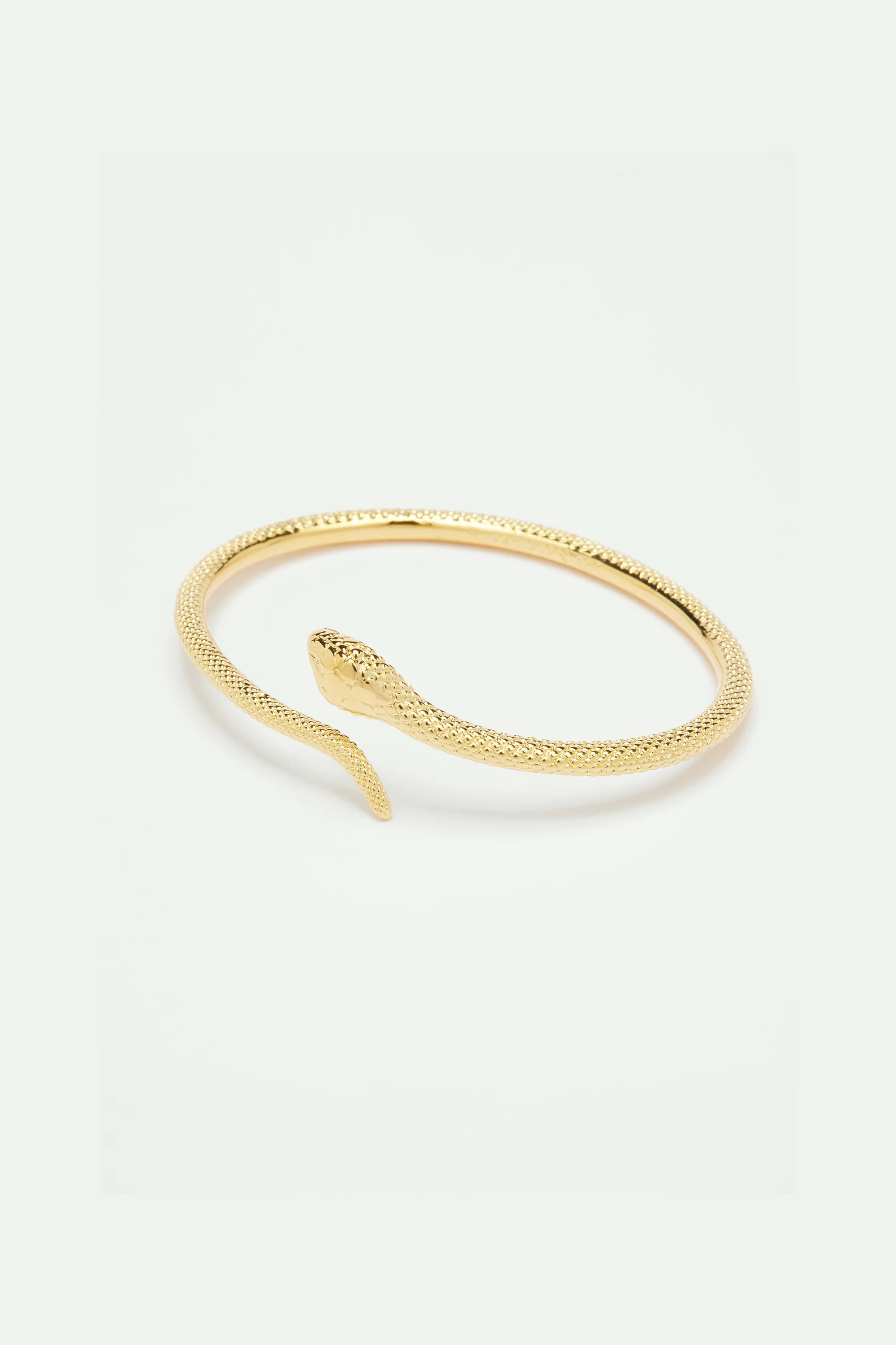 Bracelet jonc vipère ondulante