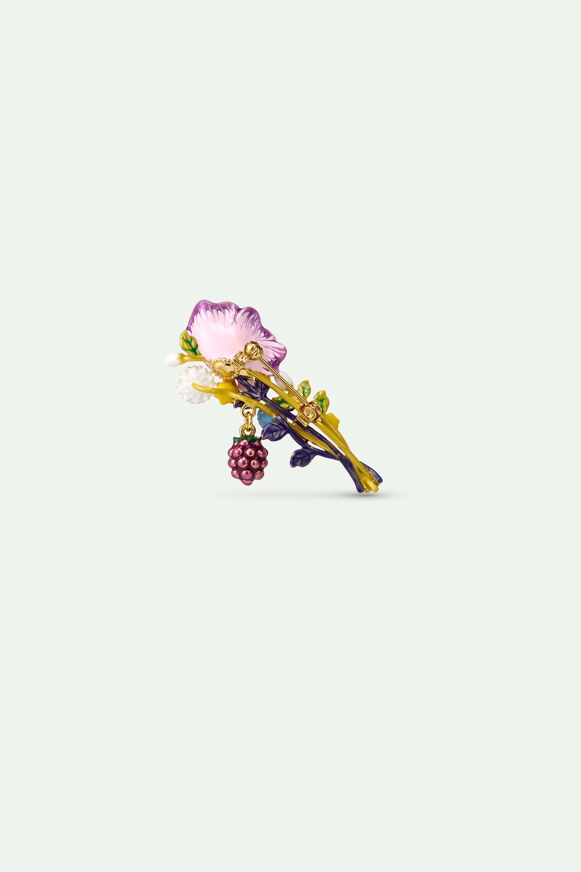 Broche bouquet de fleurs et Petite Poucette - Image 2
