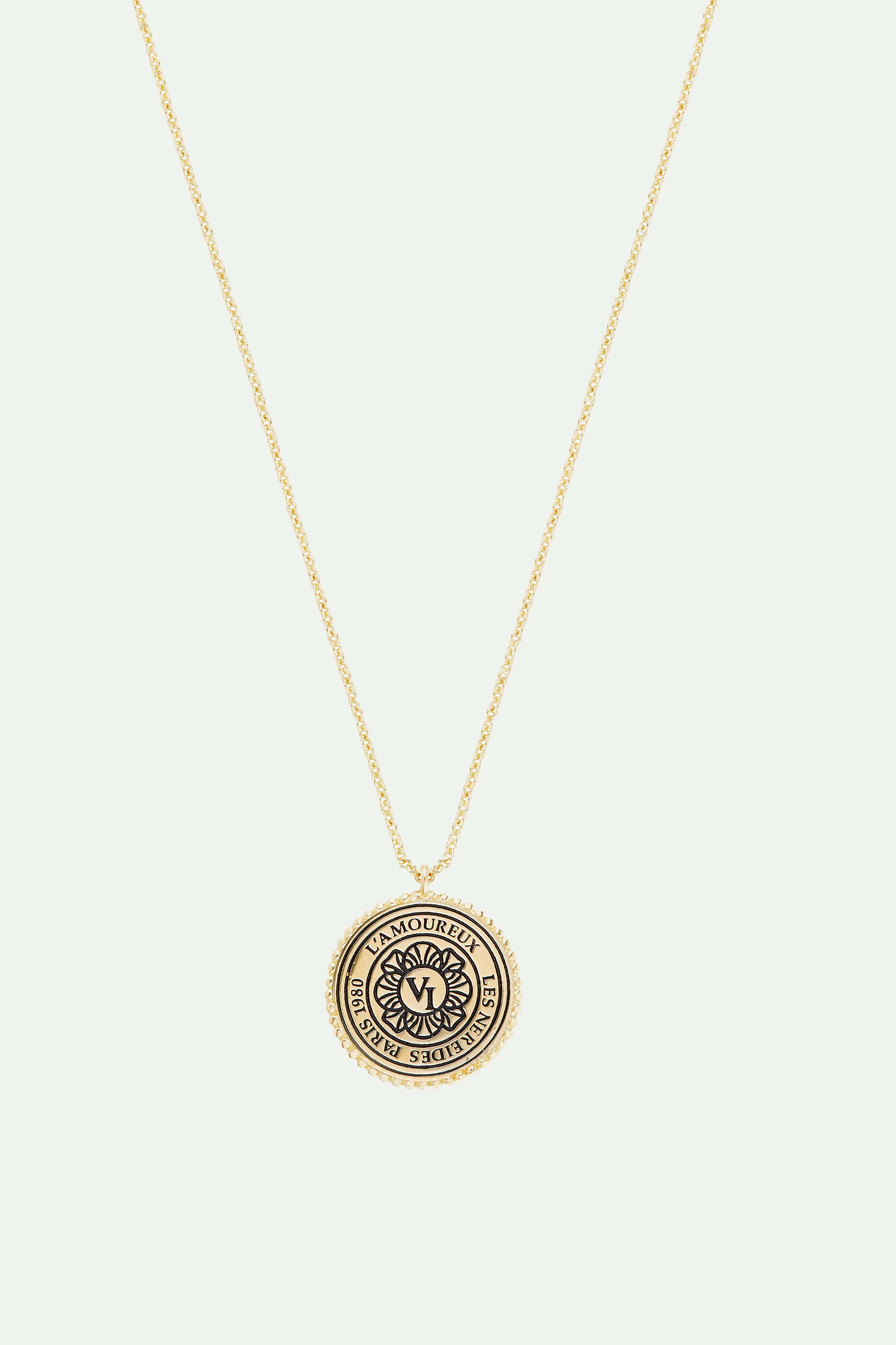 Collier fin l'amoureux - Image 2
