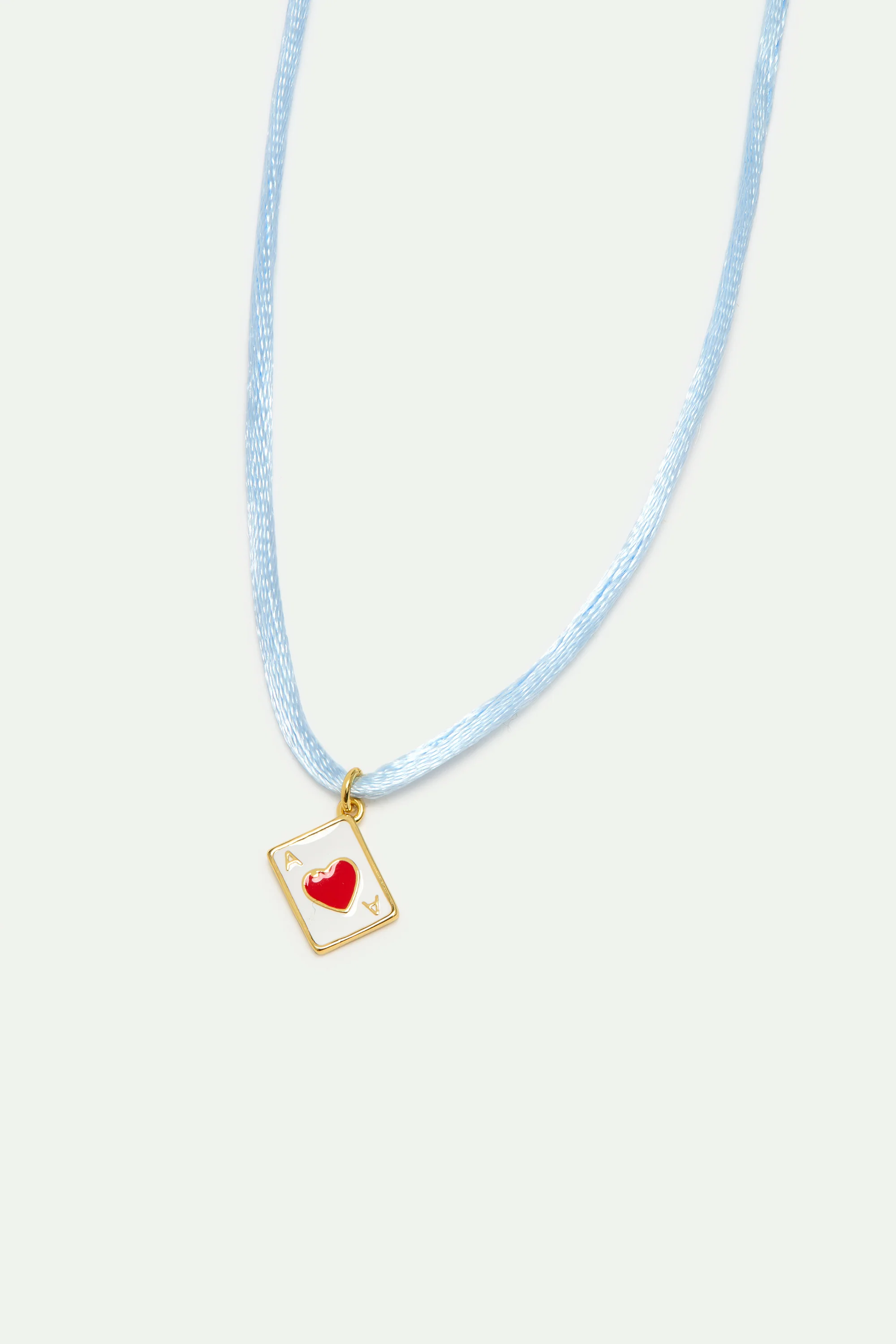 Collier pendentif carte coeur - Image 2