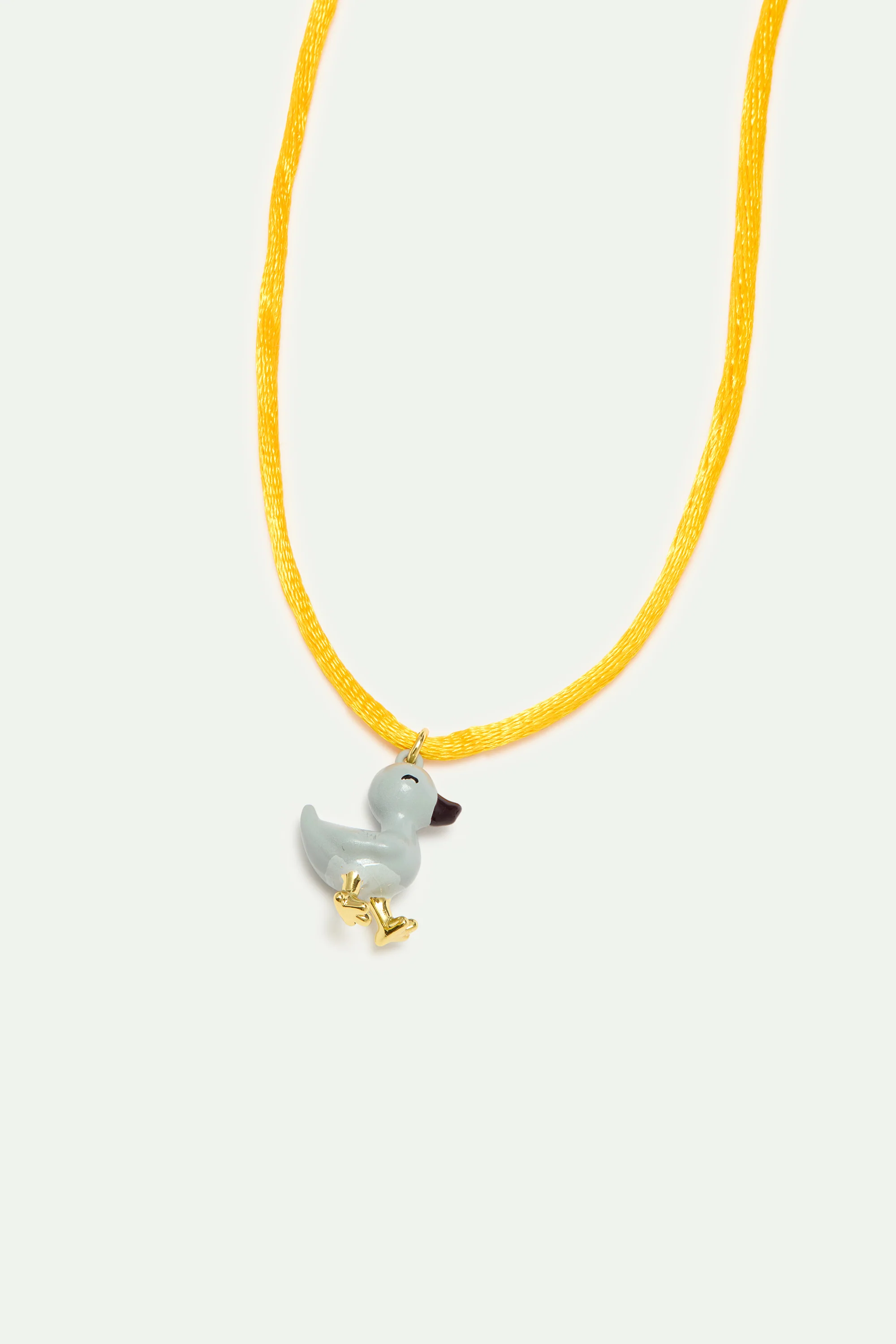 Collier pendentif jaune Petit Canard - Image 2