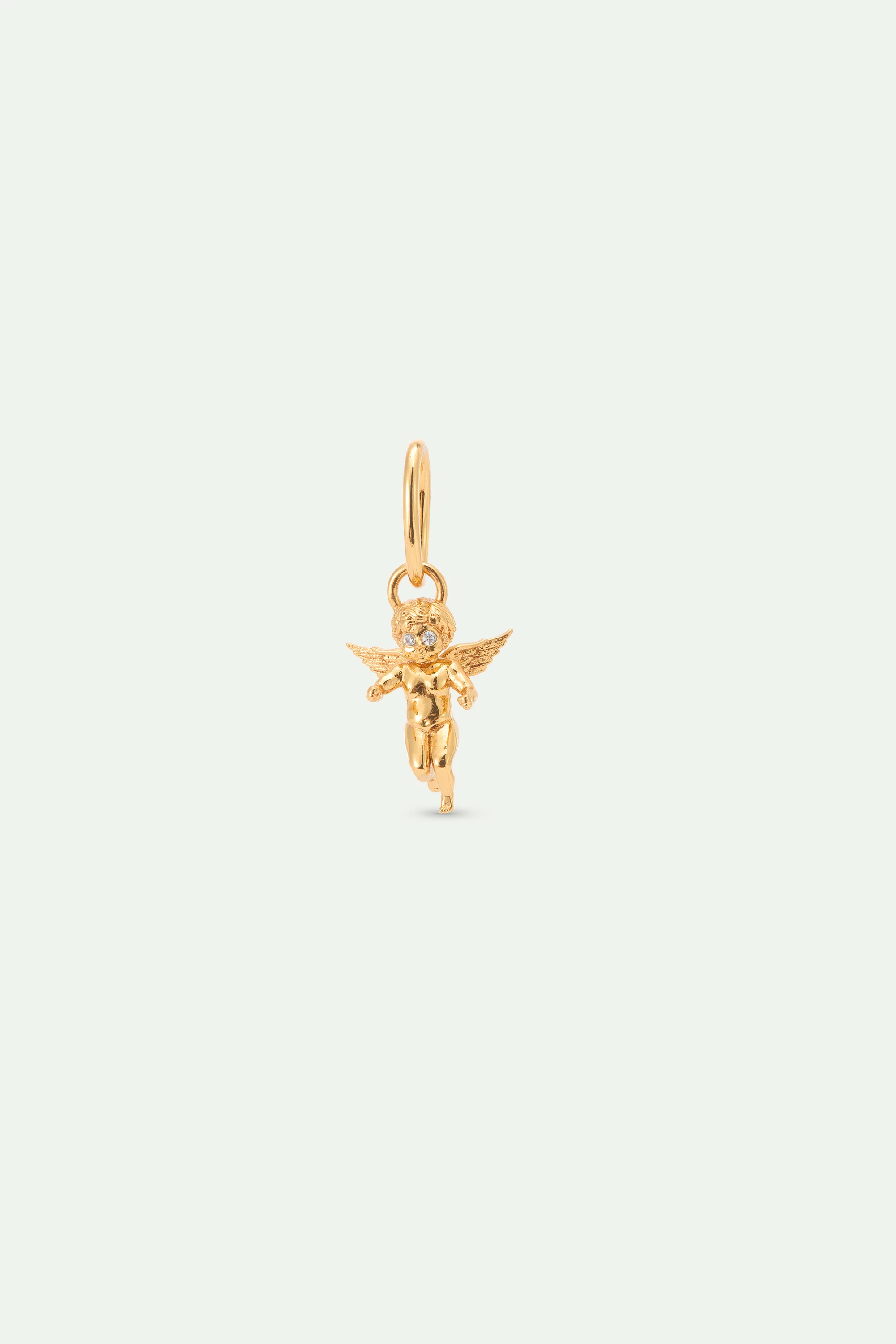 Pendentif Ange Gardien doré, Présence et Soutien