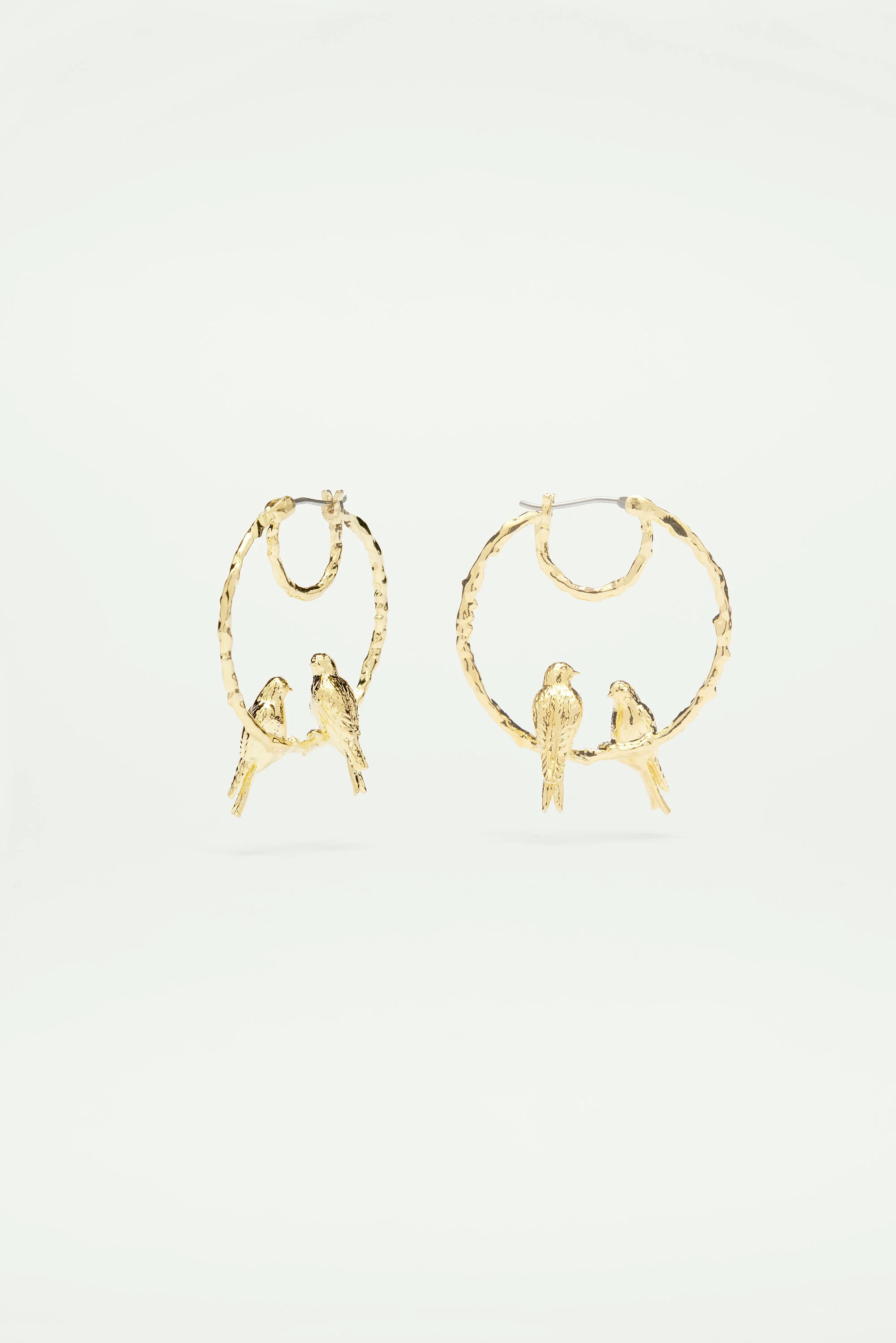 Petites créoles duo d'hirondelles - Image 2